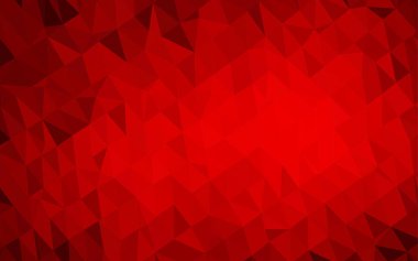 çokgen biçiminde soyut vektör deseni 