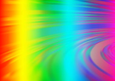 Parlak renkli arkaplan ve gradyan. Soyut bulanık şekilli vektör illüstrasyonu. 