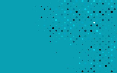 Noktalı vektör arkaplanı. Belirli soyut çemberlerle illüstrasyon. Web siteleri için desen