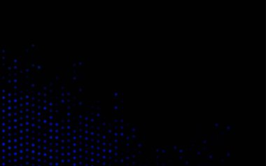 Noktalı siyah vektör arkaplanı. Soyut çemberlerin oluşturduğu bir resim. 