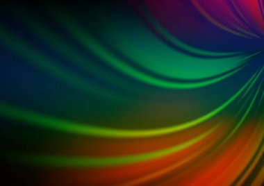 Parlak renkli arkaplan ve gradyan. Soyut bulanık şekilli vektör illüstrasyonu. 