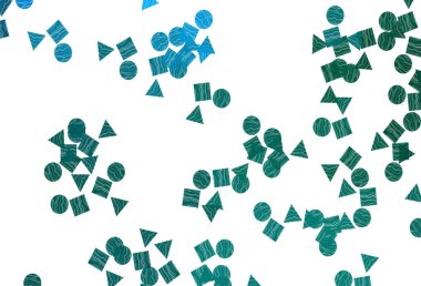 Renkli soyut çizim ve gradyan. Yepyeni tasarım 