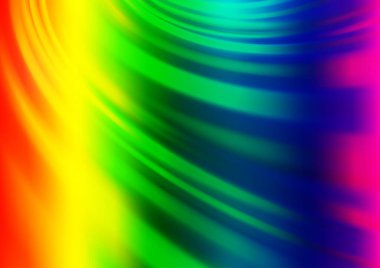 Parlak renkli arkaplan ve gradyan. Soyut bulanık şekilli vektör illüstrasyonu. 