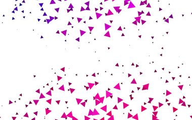 Üçgenler parlak ton renkleriyle yüzeye çıkar. Belirsiz soyut çizimler ve gradyan. İşiniz için yepyeni bir tasarım.  