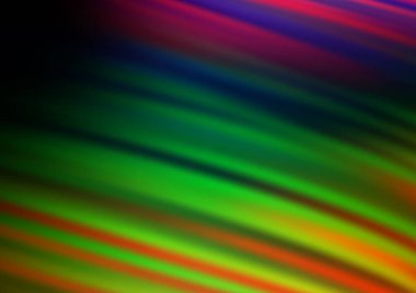 Parlak renkli arkaplan ve gradyan. Soyut bulanık şekilli vektör illüstrasyonu. 