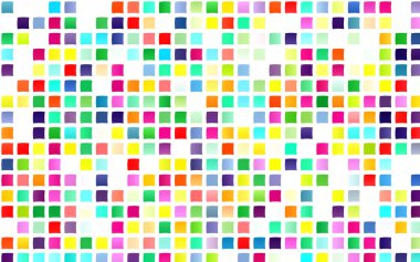 Küplü vektör arkaplanı. Soyut renkli küplerin oluşturduğu bir resim. 