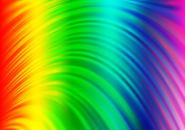 Soyut sıvı şekilli vektör çizimi. Renkli arkaplan ve gradyan