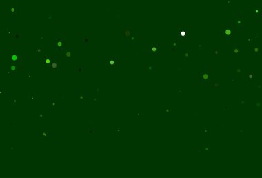 Noktalı Açık Yeşil vektör arkaplanı.