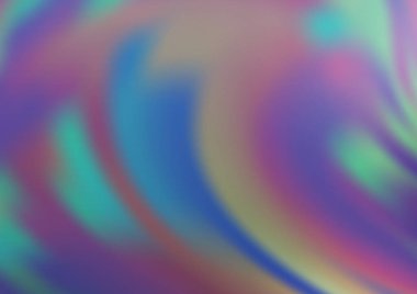 Parlak renkli arkaplan ve gradyan. Soyut bulanık şekilli vektör illüstrasyonu. 