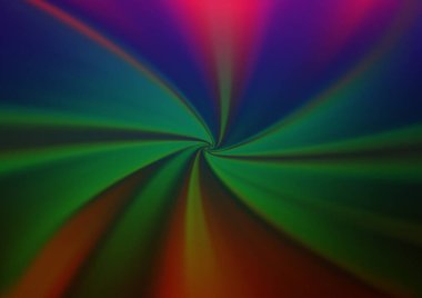 Parlak renkli arkaplan ve gradyan. Soyut bulanık şekilli vektör illüstrasyonu. 