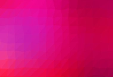 Açık Mor, Pembe vektör bulanık üçgen şablonu.