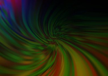 Soyut sıvı şekilli vektör çizimi. Renkli arkaplan ve gradyan