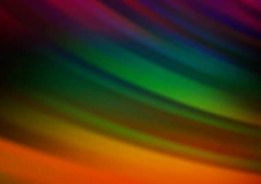 Parlak tonlu bulanık çizgiler. Gradyanı olan belirsiz bir soyut çizim. İşiniz için yepyeni bir tasarım.. 