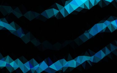 çokgen biçiminde soyut vektör deseni 