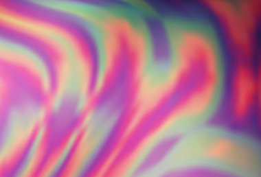 Soyut sıvı şekilli vektör çizimi. Renkli arkaplan ve gradyan