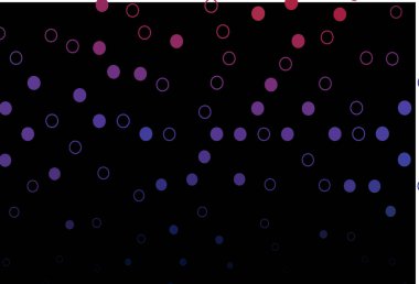 Koyu mavi, küreli kırmızı vektör deseni.