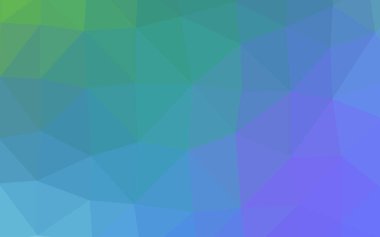 çokgen biçiminde soyut vektör deseni 