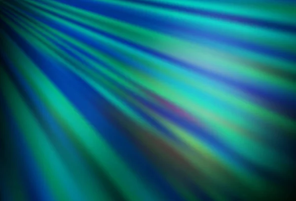 Licht Blauw Vector Patroon Met Smalle Lijnen — Stockvector