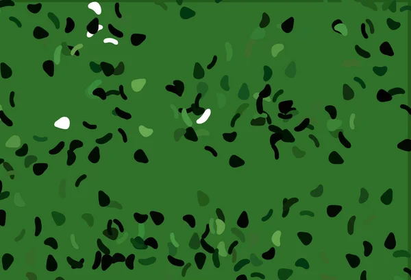 Modèle Vectoriel Vert Clair Avec Des Formes Chaotiques — Image vectorielle