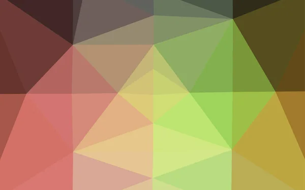 Triângulos Superfície Tons Cores Brilhantes Vaga Ilustração Abstrata Com Gradiente —  Vetores de Stock