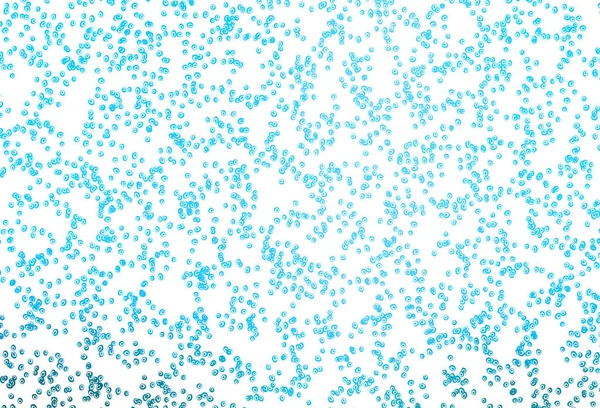 stock vector Light BLUE vector backdrop with dots.