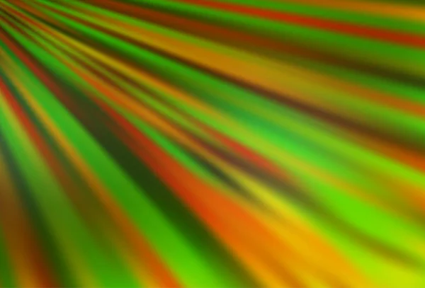 Світло Зелений Жовтий Векторний Фон Довгими Лініями — стоковий вектор