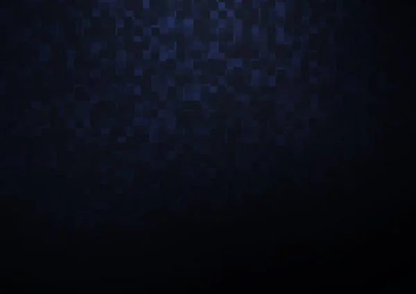Темний Blue Векторний Шаблон Кристалами Прямокутниками — стоковий вектор
