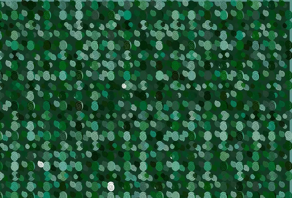Φως Πράσινο Διάνυσμα Φόντο Υγρά Σχήματα — Διανυσματικό Αρχείο