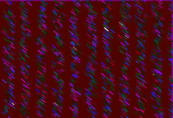 Leichte Multicolor Rainbow Vektor Textur Mit Bunten Linien — Stockvektor