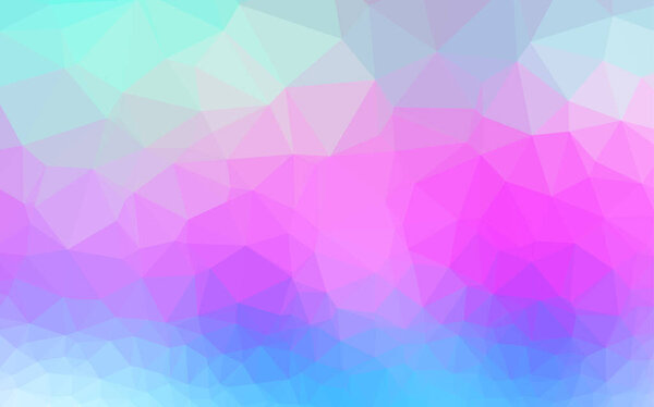 triangles surface in bright tone colors, vague abstract illustration with gradient. Brand new design for your business  