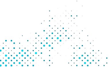 Noktalı vektör arkaplanı. Belirli soyut çemberlerle illüstrasyon. Web siteleri için desen