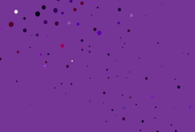 Küreli hafif Mor vektör deseni.