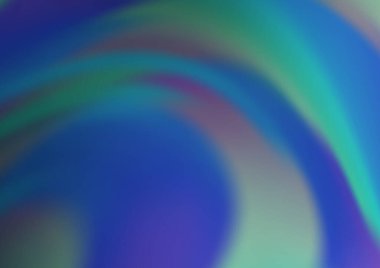 Parlak renkli arkaplan ve gradyan. Soyut bulanık şekilli vektör illüstrasyonu. 