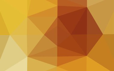 Üçgenler parlak ton renkleriyle yüzeye çıkar. Belirsiz soyut çizimler ve gradyan. İşiniz için yepyeni bir tasarım.  