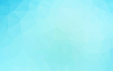 Üçgenler parlak ton renkleriyle yüzeye çıkar. Belirsiz soyut çizimler ve gradyan. İşiniz için yepyeni bir tasarım.  