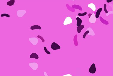 Soyut biçimlerde Açık Pembe vektör arkaplanı.