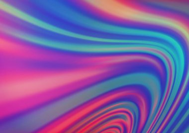 Parlak renkli arkaplan ve gradyan. Soyut bulanık şekilli vektör illüstrasyonu. 