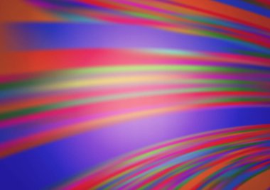 Parlak renkli arkaplan ve gradyan. Soyut bulanık şekilli vektör illüstrasyonu. 