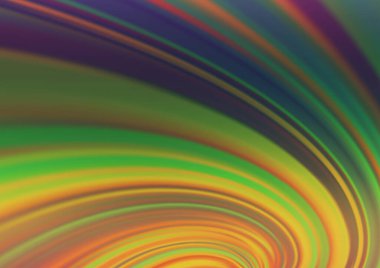 Parlak renkli arkaplan ve gradyan. Soyut bulanık şekilli vektör illüstrasyonu. 