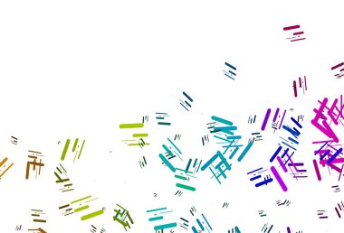 Açık Çokrenkli, renkli çizgileri olan Gökkuşağı vektör dokusu.