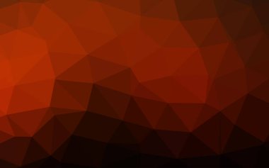 Üçgenler parlak ton renkleriyle yüzeye çıkar. Belirsiz soyut çizimler ve gradyan. İşiniz için yepyeni bir tasarım.  