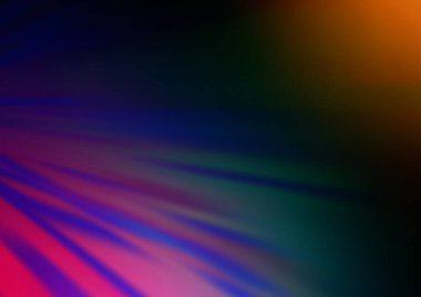 Parlak tonlu bulanık çizgiler. Gradyanı olan belirsiz bir soyut çizim. İşiniz için yepyeni bir tasarım.. 