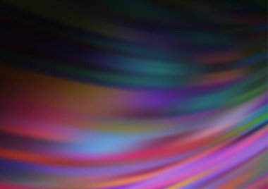 Parlak renkli arkaplan ve gradyan. Soyut bulanık şekilli vektör illüstrasyonu. 