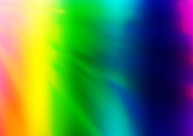 Parlak renkli arkaplan ve gradyan. Soyut bulanık şekilli vektör illüstrasyonu. 