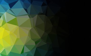 Renkli soyut çizim ve gradyan. Yepyeni tasarım 