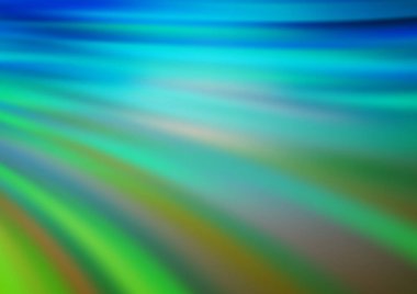 Parlak renkli arkaplan ve gradyan. Soyut bulanık şekilli vektör illüstrasyonu. 