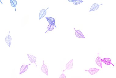 Açık Pembe, Mavi vektör el boyaması arka plan.