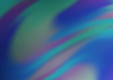 Parlak renkli arkaplan ve gradyan. Soyut bulanık şekilli vektör illüstrasyonu. 