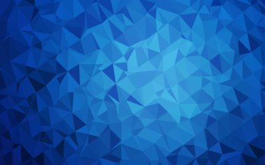 çokgen biçiminde soyut vektör deseni 