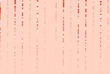 Çizgiler, dikdörtgenler ile açık kırmızı vektör arkaplanı.